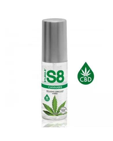 STIMUL8 - LUBRIFIANT HYBRIDE AU CANNABIS S8 50 ML