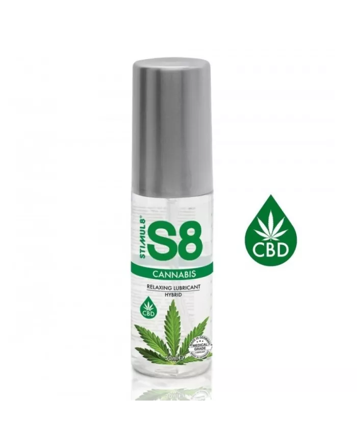 STIMUL8 - LUBRIFIANT HYBRIDE AU CANNABIS S8 50 ML