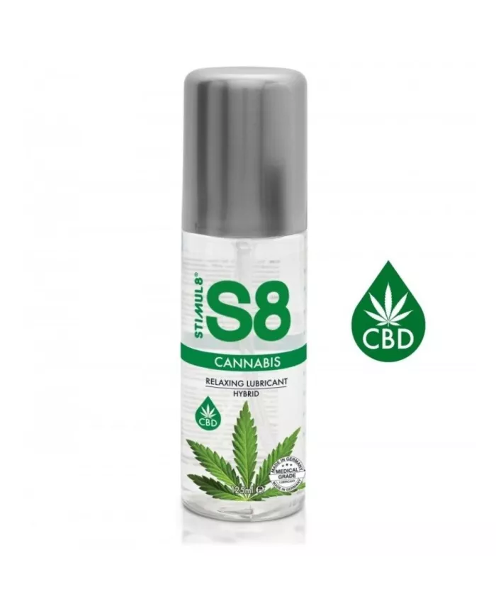 STIMUL8 - LUBRIFIANT HYBRIDE AU CANNABIS S8 125 ML
