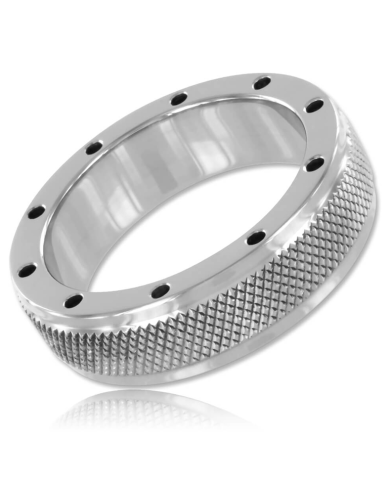METAL HARD - ANNEAU POUR PÉNIS ET TESTICULES 45MM