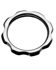 METAL HARD - ANNEAU DE TORQUE EN POUR PÉNIS ET TESTICULES 50MM