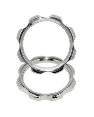 METAL HARD - ANNEAU DE TORQUE EN POUR PÉNIS ET TESTICULES 50MM