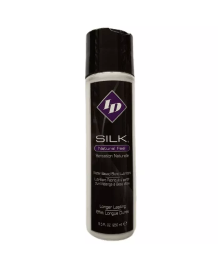 ID SILK - FEEL LUBRIFIANT NATUREL À BASE D'EAU ET DE SILICONE 250 ML