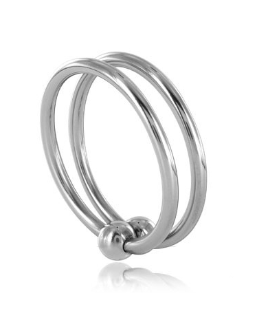 METAL HARD - ANNEAU DOUBLE ACIER METAL DUR 30MM