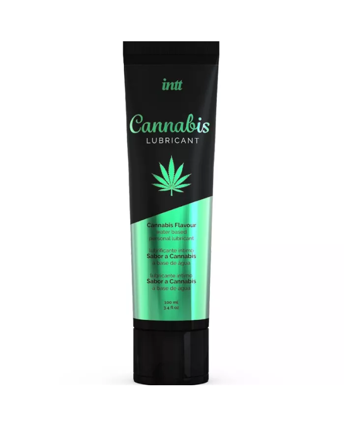 INTT LUBRICANTS - LUBRIFIANT INTIME A BASE D''EAU SAVEUR CANNABIS INTT LUBRICANTS - LUBRIFIANT INTIME A BASE D''EAU SAVEUR CANNABIS
