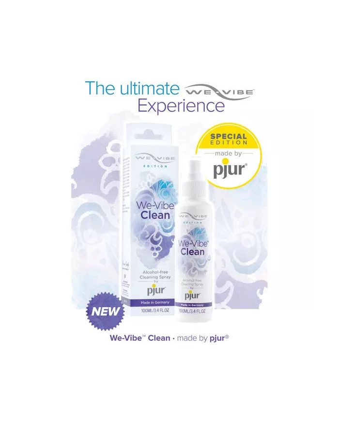 PJUR - NETTOYANT POUR JOUETS WE VIBE 100 ML PJUR - NETTOYANT POUR JOUETS WE VIBE 100 ML