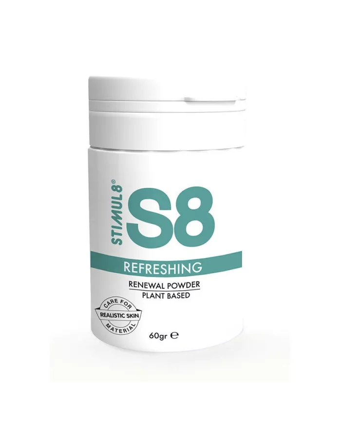 STIMUL8 - S8 POUDRE RAFRAÎCHISSANTE NATURELLE RENOUVELANTE 60 GR STIMUL8 - S8 POUDRE RAFRAÎCHISSANTE NATURELLE RENOUVELANTE 60 GR