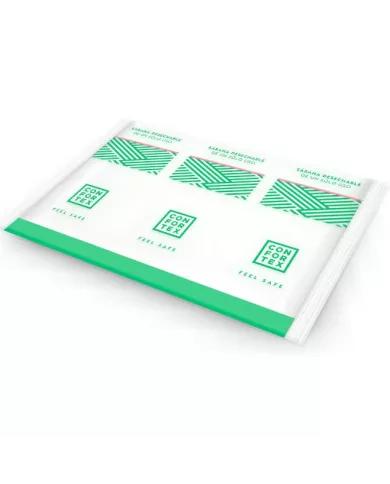 CONFORTEX - FEUILLES HYGIÉNIQUES JETABLES, SAC INDIVIDUEL