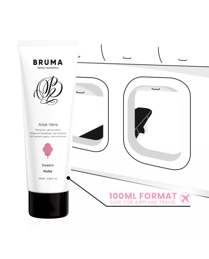 BRUMA - GEL GLISSANT À L'ALOE VERA SAVEUR BONBONS 100 ML