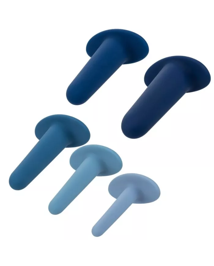 CALEXOTICS - ENSEMBLE DENTRAÎNEMENT ANAL PORTABLE 5 PIÈCES CALEXOTICS - ENSEMBLE DENTRAÎNEMENT ANAL PORTABLE 5 PIÈCES