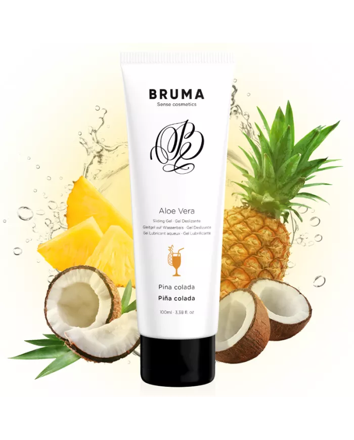 BRUMA - GEL GLISSANT À L''ALOE VERA SAVEUR PINA COLADA 100 ML