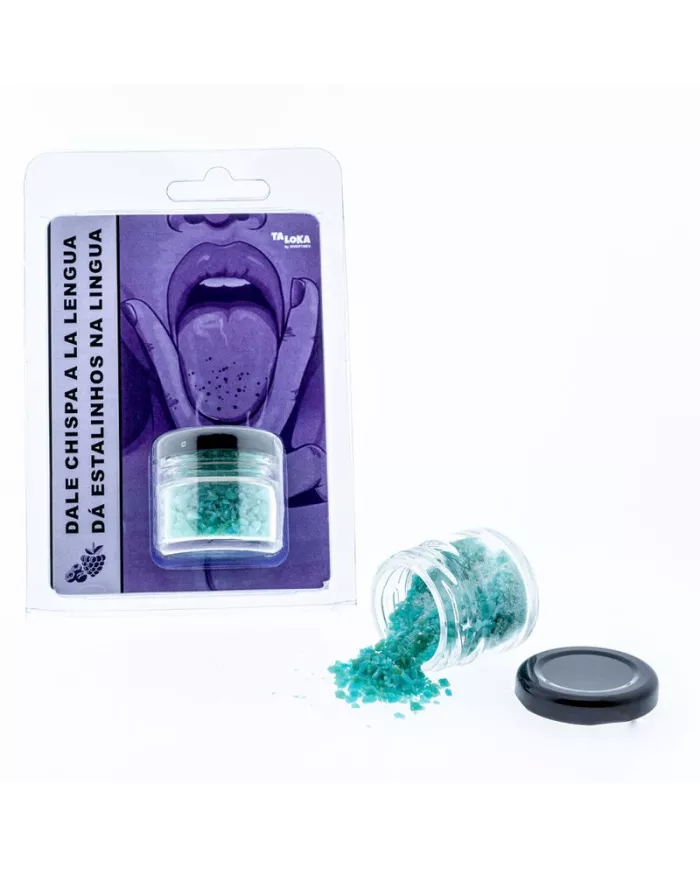 TALOKA - PÉTILLANT POUR LA LANGUE ! BAISERS MAGIQUES FRAMBOISE BLEUE