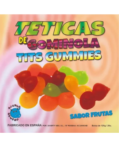 DIABLO GOLOSO - TÉTINES GOMMEUSES BRILLANTES ASSORTIES