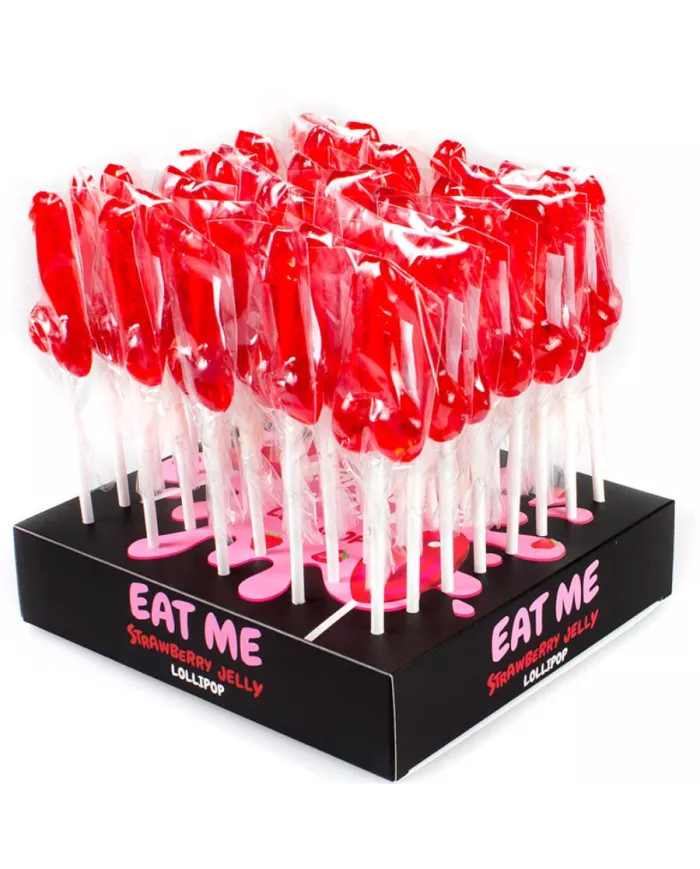 SECRETPLAY - AFFICHAGE ASSORTIMENT DE SUCETTES PÉNIS AVEC ALCOOL 40 UNITÉS SECRETPLAY - AFFICHAGE ASSORTIMENT DE SUCETTES PÉNIS AVEC ALCOOL 40 UNITÉS