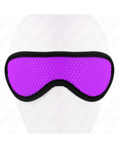 KINK - BANDAGE TEXTURÉ À ÉCAILLES AVEC BORD RECOUVERT VIOLET 20 x 7 CM