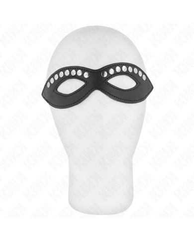 KINK - MASQUE POUR LES YEUX AVEC MINI RIVETS MODÈLE 1 20,5 x 5,5 CM