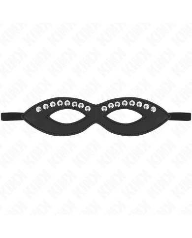 KINK - MASQUE POUR LES YEUX AVEC MINI RIVETS MODÈLE 1 20,5 x 5,5 CM