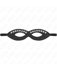 KINK - MASQUE POUR LES YEUX AVEC MINI RIVETS MODÈLE 1 20,5 x 5,5 CM