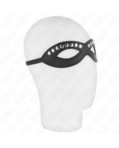 KINK - MASQUE POUR LES YEUX AVEC MINI RIVETS MODÈLE 1 20,5 x 5,5 CM