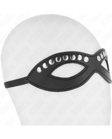 KINK - MASQUE POUR LES YEUX AVEC MINI RIVETS MODÈLE 1 20,5 x 5,5 CM