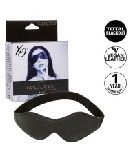 CALEXOTICS - NOCTURNAL MASQUE POUR LES YEUX EN CUIR PVC NOIR