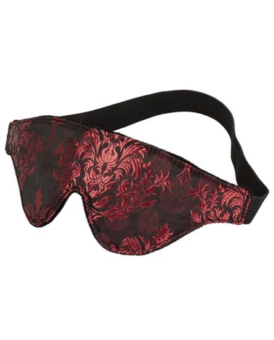 CALEXOTICS - MASQUE POUR LES YEUX OPAQUE SCANDAL AVEC DÉTAILS ROUGES
