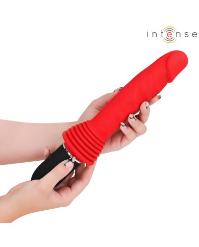 INTENSE - VIBRATEUR À POUSSÉE TÉLÉCOMMANDÉ CYNTHIA AVEC CHAUFFAGE