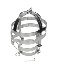METAL HARD - MASQUE AVEC COLLIER EN ACIER