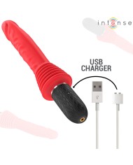 INTENSE - VIBRATEUR À POUSSÉE TÉLÉCOMMANDÉ CYNTHIA AVEC CHAUFFAGE