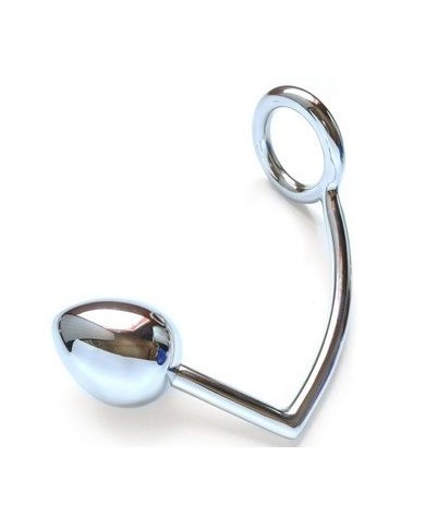 METAL HARD - ANNEAU AVEC CROCHET ANAL 45MM