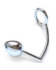 METAL HARD - ANNEAU AVEC CROCHET ANAL 50MM