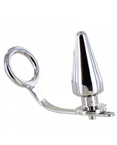 METAL HARD - ANNEAU EN ACIER AVEC PLUG ANAL 80 X 55 MM