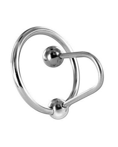 METAL HARD - ANNEAU DE GLAND AVEC BOUCHON
