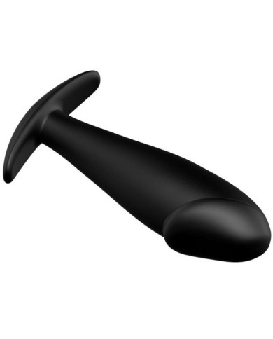 PRETTY LOVE - PLUG ANAL FORME DE PÉNIS EN SILICONE NOIR