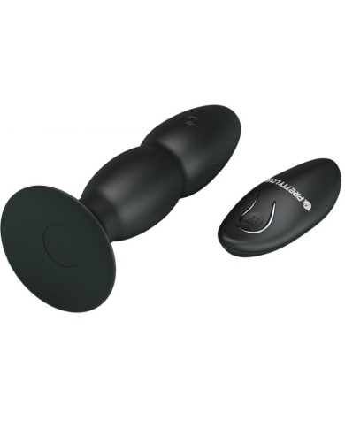 PRETTY LOVE - VIBRATEUR PLUG ET ROTATION PAR TÉLÉCOMMANDE
