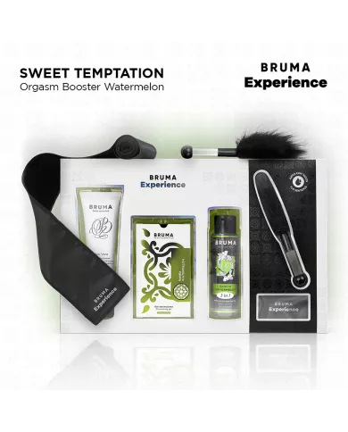 BRUMA XPERIENCE - KIT TENTATION PASTÈQUE DOUCE AVEC AMPLIFICATEUR D'ORGASME BRUMA XPERIENCE - KIT TENTATION PASTÈQUE DOUCE AVEC AMPLIFICATEUR D'ORGASME