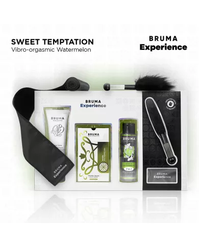 BRUMA XPERIENCE - KIT TENTATION DOUCE VIBRO-ORGASMIQUE PASTÈQUE BRUMA XPERIENCE - KIT TENTATION DOUCE VIBRO-ORGASMIQUE PASTÈQUE