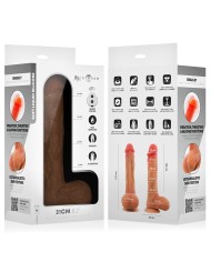 MR INTENSE - BRADLEY GODEMICHET VIBRANT EN SILICONE AVEC EFFET CHAUFFANT ET TÉLÉCOMMANDE 21 CM -Ø- 4,2 CM