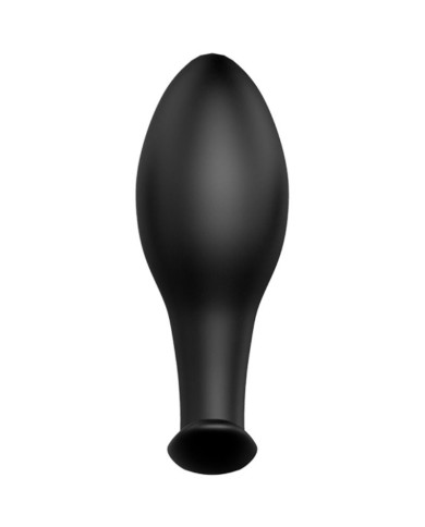 PRETTY LOVE - PLUG ANAL FORME DANCRE SILICONE 12 MODES DE VIBRATION NOIR