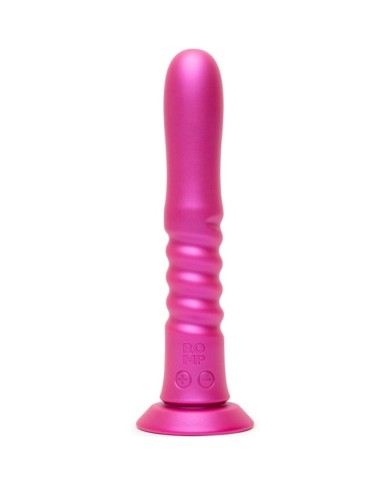 ROMP - JIGGLE VIBRATEUR À VENTOUSE ROSE, AVEC MOUVEMENTS DE HAUT EN BAS