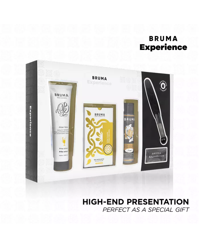 BRUMA XPERIENCE - PACK TENTATION PINA COLADA DOUCE AVEC AMPLIFICATEUR D'ORGASME