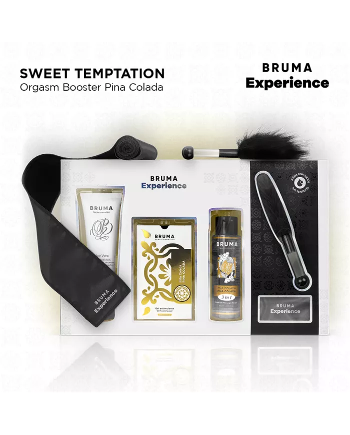 BRUMA XPERIENCE - PACK TENTATION PINA COLADA DOUCE AVEC AMPLIFICATEUR D'ORGASME