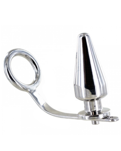 METAL HARD - ANNEAU EN ACIER AVEC PLUG ANAL 45 X 45MM