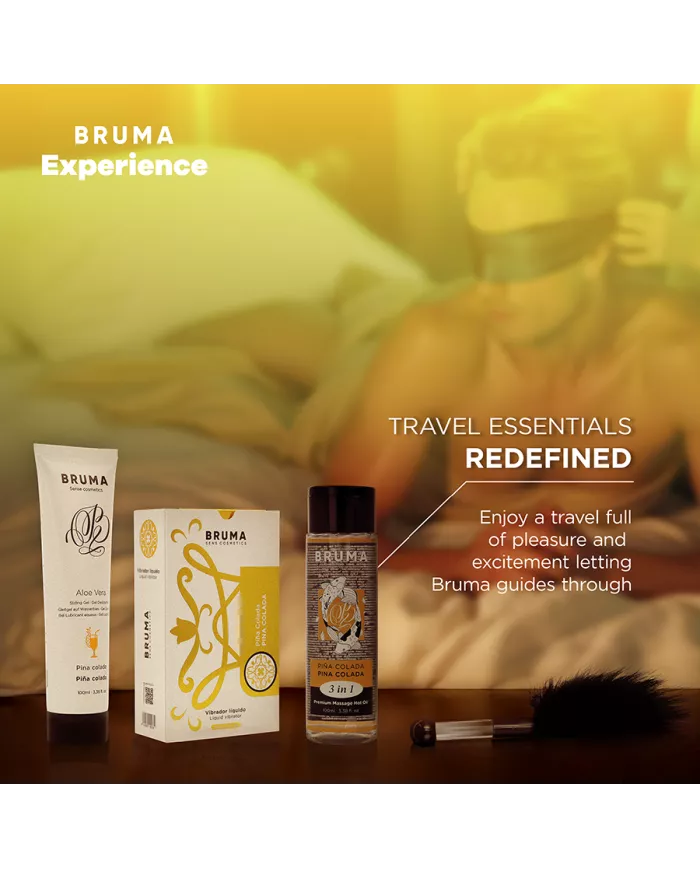 BRUMA XPERIENCE - KIT VIBRO-ORGASMIQUE PINA COLADA TENTATION DOUCE
