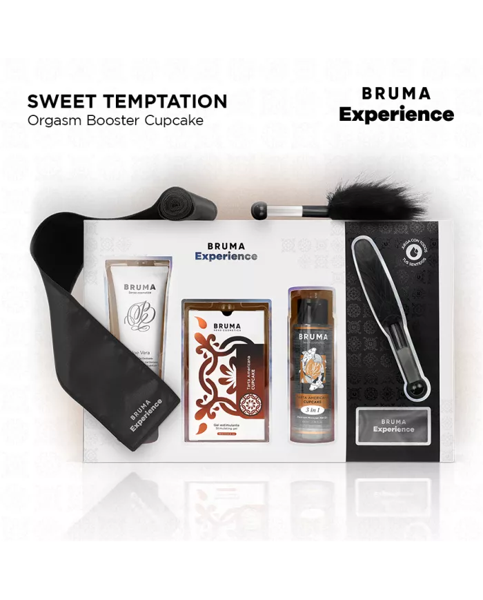 BRUMA XPERIENCE - KIT TENTATION DE TARTE AMÉRICAINE DOUCE AVEC AMPLIFICATEUR D'ORGASME BRUMA XPERIENCE - KIT TENTATION DE TARTE AMÉRICAINE DOUCE AVEC AMPLIFICATEUR D'ORGASME