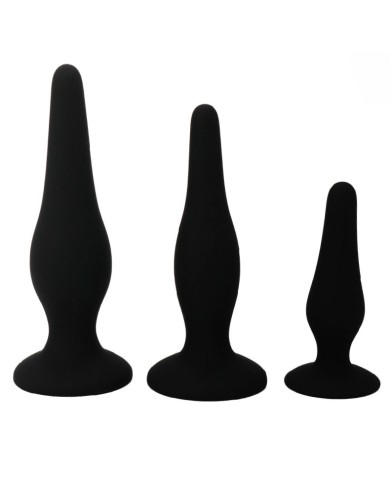 PRETTY LOVE - KIT DINITIATION EN SILICONE POUR PLUGS ANAL