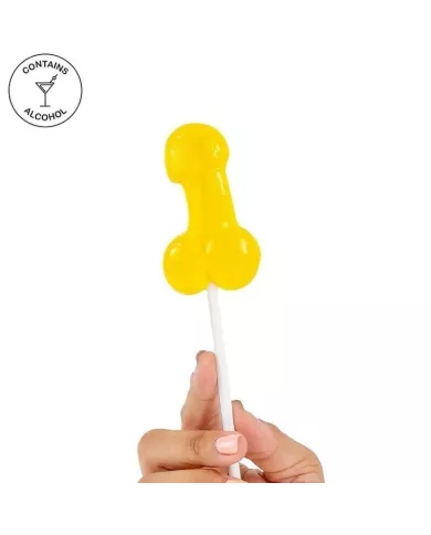 SECRETPLAY - SUCETTE À COQ AVEC ALCOOL ANANAS COLADA SECRETPLAY - SUCETTE À COQ AVEC ALCOOL ANANAS COLADA