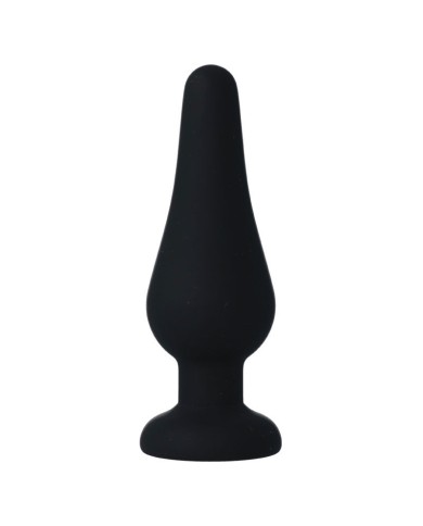 INTENSE - PLUG ANAL PIPO M SILICONE NOIR 11 CM