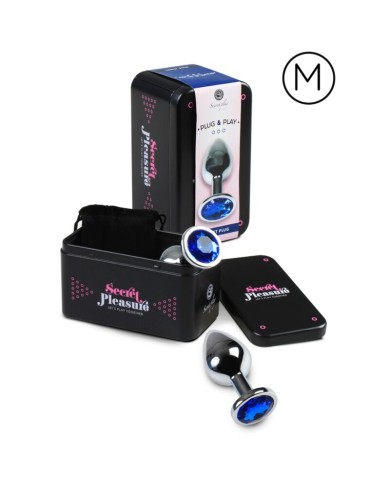 SECRETPLAY - PLUG ANAL BLEU M