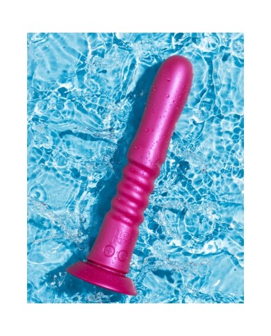 ROMP - JIGGLE VIBRATEUR À VENTOUSE ROSE, AVEC MOUVEMENTS DE HAUT EN BAS